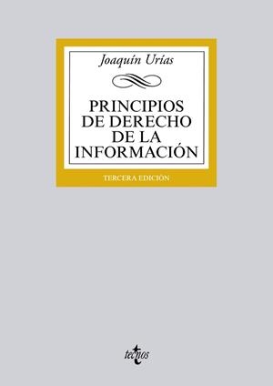 PRINCIPIOS DE DERECHO DE LA INFORMACIÓN | 9788430963003 | URÍAS, JOAQUÍN
