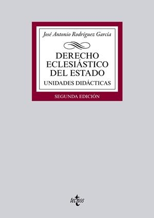 DERECHO ECLESIÁSTICO DEL ESTADO | 9788430966011 | RODRÍGUEZ GARCÍA, JOSÉ ANTONIO