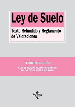 LEY DE SUELO (3A EDICIÓN) | 9788430968619 | EDITORIAL TECNOS