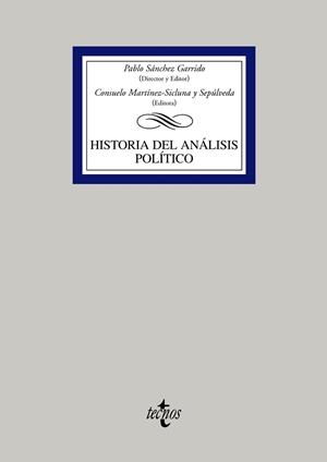 HISTORIA DEL ANÁLISIS POLÍTICO | 9788430952700 | SÁNCHEZ GARRIDO, PABLO / MARTÍNEZ-SICLUNA Y SEPÚLVEDA, CONSUELO / ABELLÁN GARCÍA, JOAQUÍN / RODRÍGUE