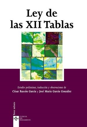 LEY DE LAS XII TABLAS | 9788430950515