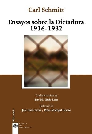 ENSAYOS SOBRE LA DICTADURA 1916-1932 | 9788430958597 | SCHMITT, CARL