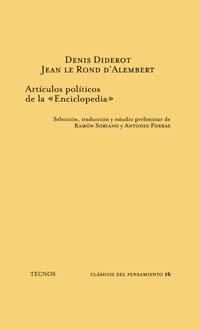 ARTÍCULOS POLÍTICOS DE LA ENCICLOPEDIA | 9788430912544 | DIDEROT, DENIS / D'ALEMBERT, JEAN LE ROND