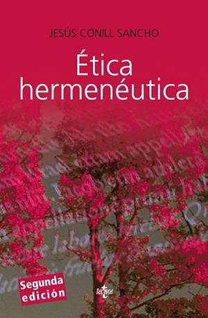 ÉTICA HERMENÉUTICA | 9788430951550 | CONILL SANCHO, JESÚS