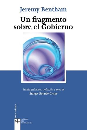FRAGMENTO SOBRE EL GOBIERNO, UN | 9788430950478 | BENTHAM, JEREMY