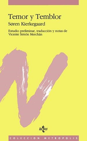 TEMOR Y TEMBLOR | 9788430914180 | KIERKEGAARD, SÖREN