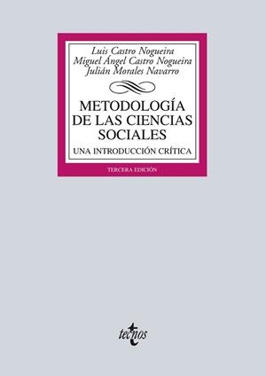 METODOLOGÍA DE LAS CIENCIAS SOCIALES | 9788430966349 | CASTRO, LUIS / CASTRO, MIGUEL ÁNGEL / MORALES  NAVARRO, JULIÁN / LIZCANO, EMMANUEL