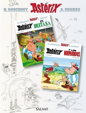 ASTERIX EN BRETAÑA Y ASTERIX Y LOS NORMANDOS (ALBUM DOBLE) | 9788421688601 | GOSCINNY, RENÉ / UDERZO, ALBERT
