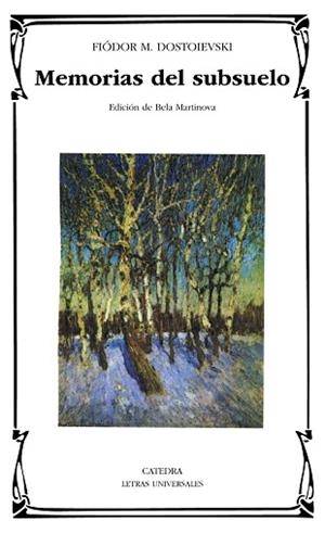 MEMORIAS DEL SUBSUELO | 9788437620329 | DOSTOIEVSKI, FIODOR M.