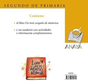 BLÍSTER "UN TREN CARGADO DE MISTERIOS" 2º DE PRIMARIA | 9788466753975 | ANAYA INFANTIL Y JUVENIL