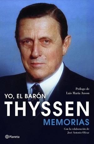 YO, EL BARÓN THYSSEN | 9788408105794 | THYSSEN-BORNEMISZA, HEINRICH