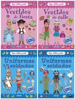 PEGAR, DOBLAR Y VESTIR (4 TÍTULOS) | 9788467743128 | SUSAETA, EQUIPO