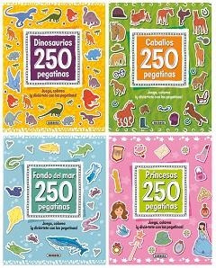 250 PEGATINAS (4 TÍTULOS) | 9788467752885 | SUSAETA, EQUIPO