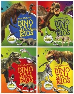 ACTIVIDADES CON DINOSAURIOS (4 TÍTULOS) | 9788467750430 | SUSAETA, EQUIPO