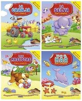 PEGA Y COMPLETA (4 TÍTULOS) | 9788467710298 | SUSAETA, EQUIPO