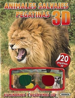ANIMALES SALVAJES PEGATINAS 3D | 9788467748826 | REGAN, LISA