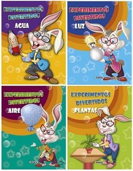 EXPERIMENTOS DIVERTIDOS (4 TÍTULOS) | 9788467735840 | SUSAETA, EQUIPO