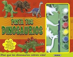 PINTA TUS DINOSAURIOS | 9788467738575 | SUSAETA, EQUIPO