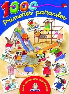 1000 PRIMERES PARAULES - BLAU - AMB CENTENARS D'ADHESIUS | 9788467733655 | MENÉNDEZ, MARGARITA