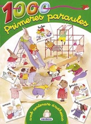 1000 PRIMERES PARAULES AMB CENTENARS D'ADHESIUS | 9788467733679 | SUSAETA, EQUIP