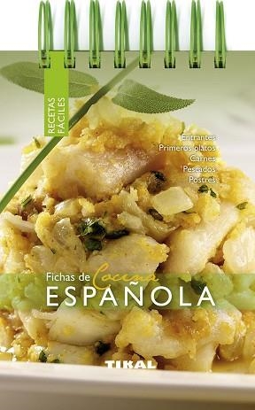 COCINA ESPAÑOLA | 9788499281650 | TIKAL, EQUIPO
