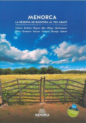 MENORCA, LA RESERVA DE BIOSFERA AL TEU ABAST | 9788494730900