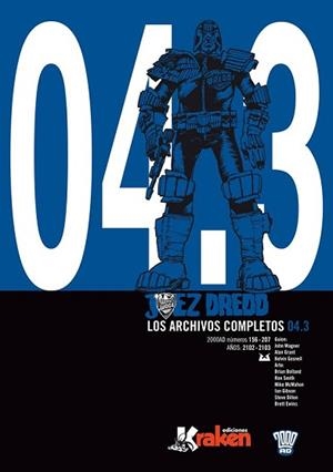 JUEZ DREDD LOS ARCHIVOS COMPLETOS 04.3 | 9788492534845 | WAGNER, JOHN