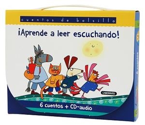 MALETIN CUENTOS DE BOLSILLO. APRENDE A LEER ESCUCHANDO (+CD) | 9788484836537 | GRIMM, JACOBO / GRIMM, GUILLERMO / COLLODI, CARLO