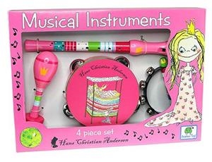 HANS CHRISTIAN ANDERSEN. SET DE INSTRUMENTOS MUSICALES (ROSA) | 5704976061489