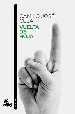VUELTA DE HOJA | 9788423329359 | CELA, CAMILO JOSÉ