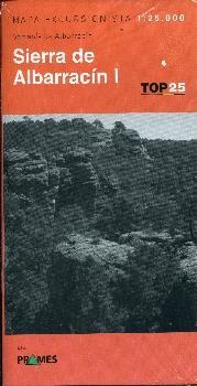 MAPA EXC. SIERRA DE ALBARRACIN - I ESC.: 1:25.000 | 9788483214435 | PRAMES S.A.