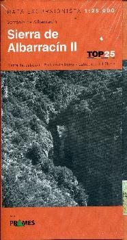 MAPA EXC. SIERRA DE ALBARRACIN - II ESC.: 1:25.000 | 9788483214442 | PRAMES S.A.