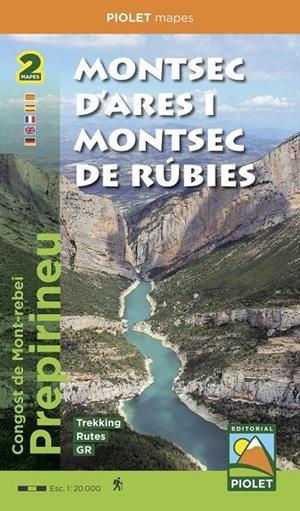 MONTSEC D'ARES I MONTSEC DE RUBIES 1:20.000 - CARPETA | 9788494516993 | EDITORIAL PIOLET