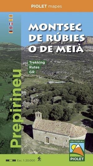 MONTSEC DE RUBIES O DE MEIA 1:20.000 | 9788494516986 | EDITORIAL PIOLET