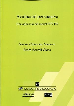 AVALUACIO PERSUASIVA | 9788415212539 | CHAVARRIA NAVARRO, XAVIER