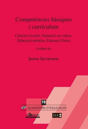 COMPETENCIES BASIQUES I CURRICULUM - VOL.2 | 9788415212515 | SARRAMONA, JAUME