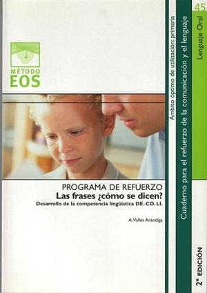 FRASES, LAS ¿COMO SE DICEN? EOS 45 | 9788497271493 | VALLÉS ARÁNDIGA, A.