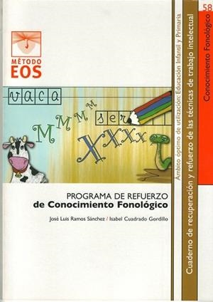 PROGR.REFUERZO CONOCIMIENTO FONOLOGICO | 9788497272148 | RAMOS SÁNCHEZ, J. L./CUADRADO GORDILLO, I.