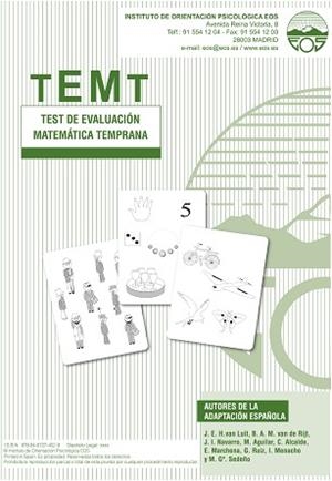 TEST TEMT - EVALUACION MATEMATICA TEMPRANA | 9788497274029 | VAN LUIT, J. E. H.