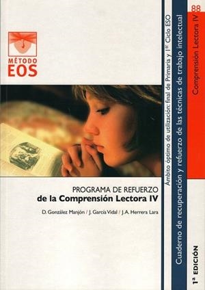 COMPRENSION LECTORA - IV | 9788497274135 | GARCÍA VIDAL, JESÚS / GONZÁLEZ MANJÓN, DANIEL