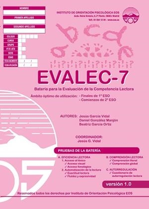 EVALEC - 7 (CUADERNOS) | 9788497275279 | GARCÍA VIDAL, JESÚS / GONZÁLEZ MANJÓN, DANIEL