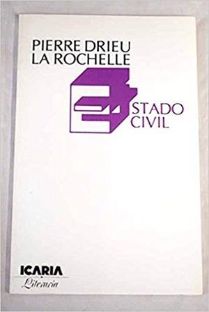 ESTADO CIVIL | 9788474260434 | DE LA R., DRIEU