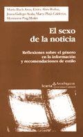 SEXO DE LA NOTICIA, EL | 9788474265064