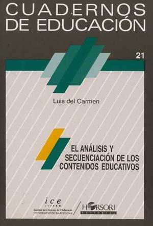 ANALISIS Y SECUENCIACION CONTENIDOS | 9788485840458 | DEL CARMEN,LUIS
