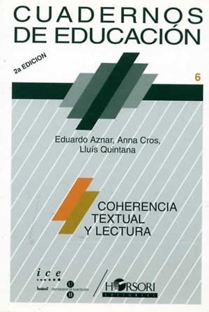 COHERENCIA TEXTUAL Y LECTURA | 9788485840137 | AZNAR