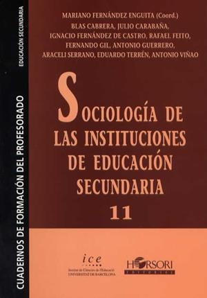 SOCIOLOGIA INSTITUCIONES ED. SECUNDARIA | 9788485840632 | FERNÁNDEZ ENGUITA