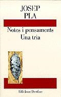 NOTES I PENSAMENTS | 9788423329564 | PLA, JOSEP