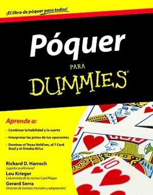 POQUER PARA DUMMIES | 9788432920820 | HARROCH, RICHARD D. / KRIEGER, LOU