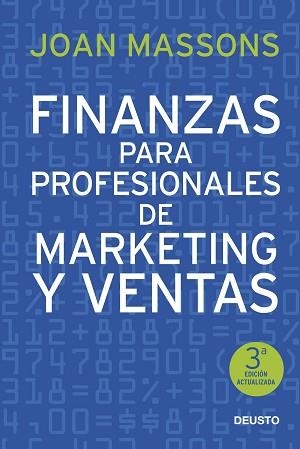 FINANZAS PARA PROFESIONALES DE MARKETING Y VENTAS | 9788423422395 | MASSONS, JOAN