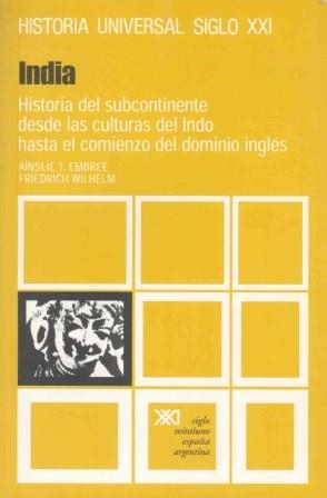 HISTORIA UNIVERSAL 17 INDIA | 9788432301247 | EMBREE, AINSLIE T.